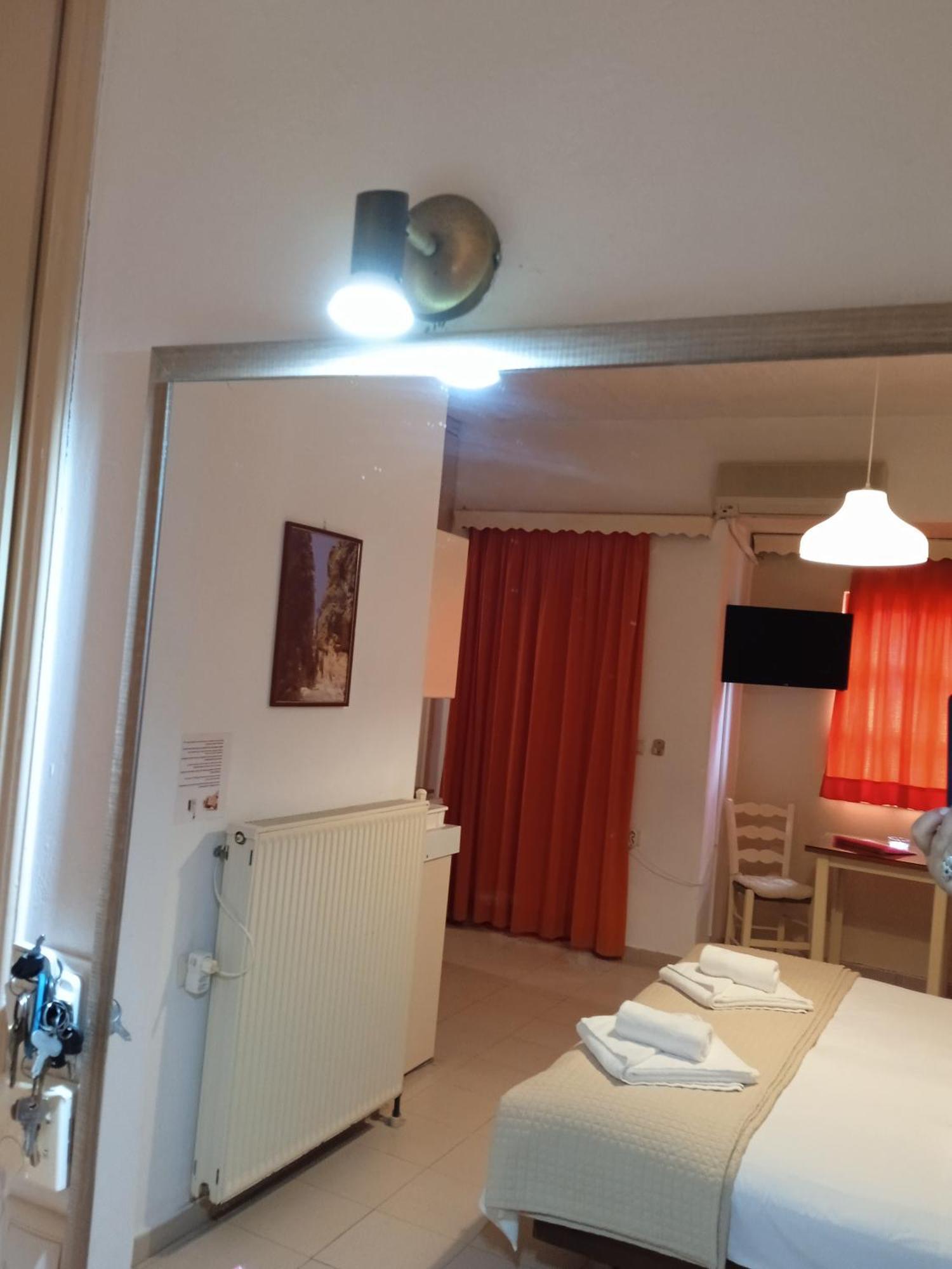 Ilona Apartments Chania Káto Darátsos Rom bilde