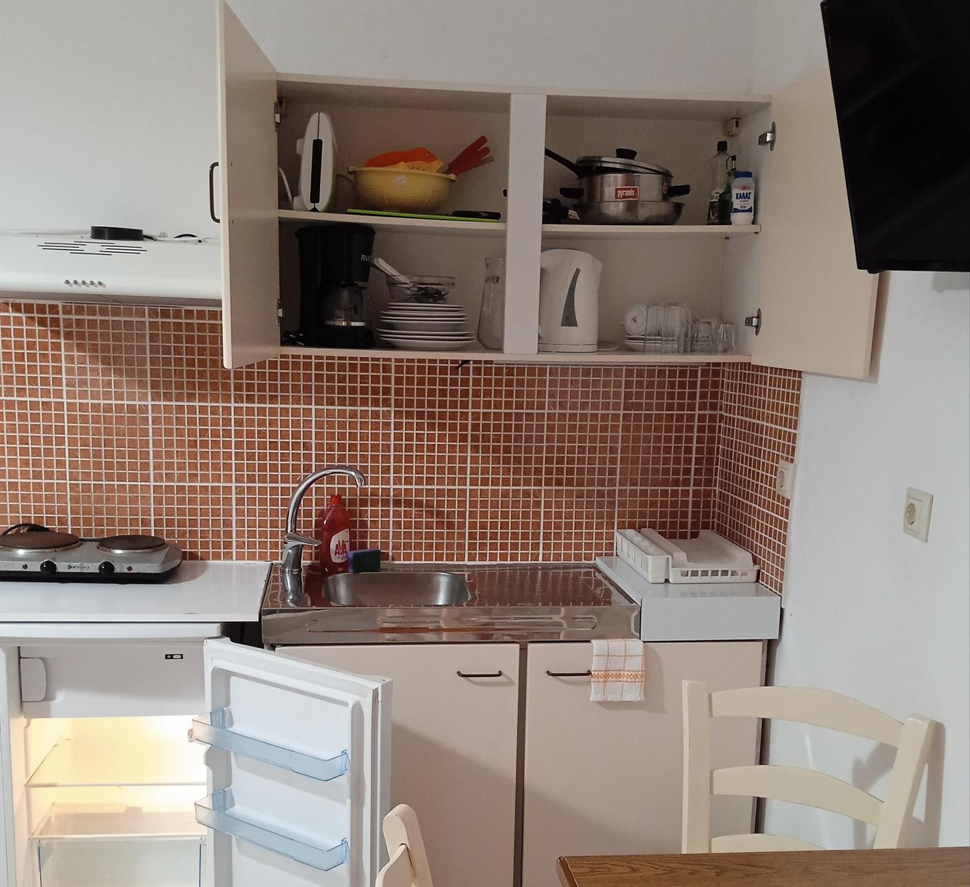 Ilona Apartments Chania Káto Darátsos Rom bilde